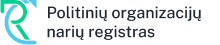 Politinių organizacijų registro informacinė sistema